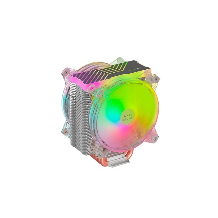 mars gaming ventilador disipador cpu mars gaming mcpu66 120mm argb