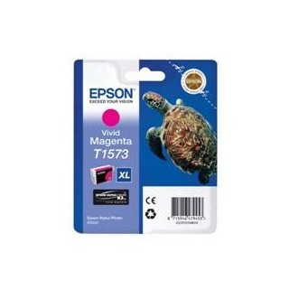 epson cartucho tinta epson t157340 magenta vivo para epson photo r3000   c13t15734010    tortuga
