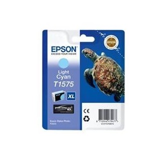 epson cartucho tinta epson t157540 cian claro  photo r3000   c13t15754010    tortuga
