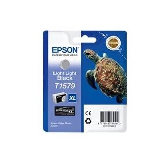 epson cartucho tinta epson t157940 gris claro para epson photo r3000   c13t15794010    tortuga