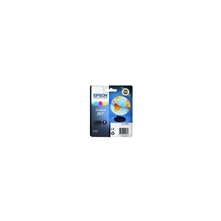 epson cartucho tinta epson 267 c13t26704010 color wf   100w    planeta tierra