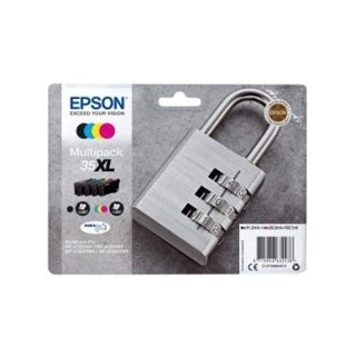 epson multipack tinta epson c13t35964010 multicolor xl    2600 paginas negro    1900 paginas cian