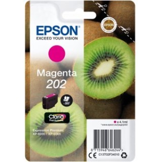epson cartucho tinta epson c13t02f34010 singlepack magenta 202 claria premium ink xp   6000   xp   6