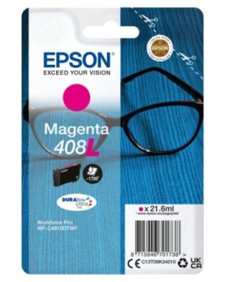 epson cartucho tinta epson 408l magenta durabrite 408l ultra ink