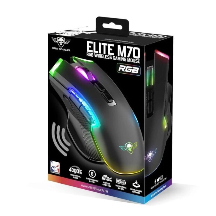spirit of gamer raton elite m 70