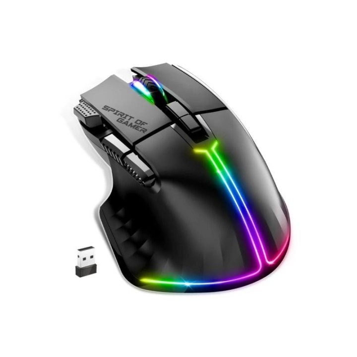 spirit of gamer rat?n inalambrico pro m5 black