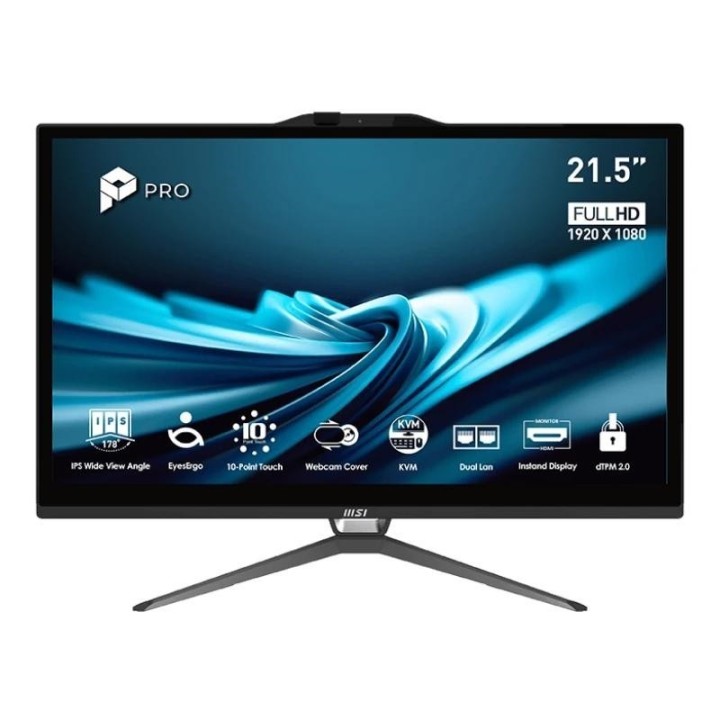 msi pro ap222t 496eu i3 14100 8gb 256 dos 22"tac.n