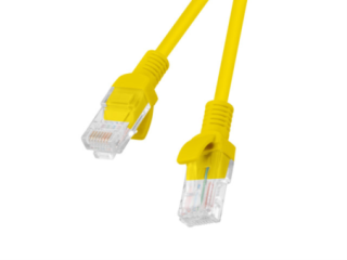 cable red lanberg cat.5e utp 5m amarillo fluke passed