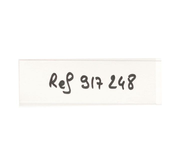 (obsolet) b.6u portaetiq magn tarifold 25x75mm