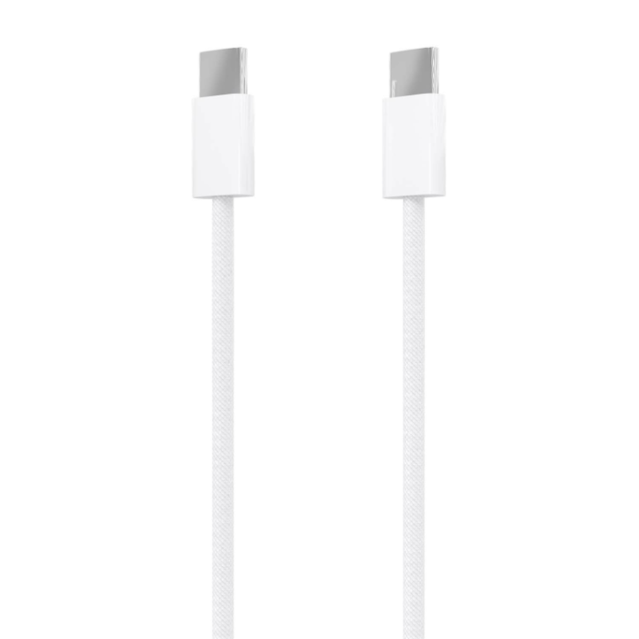 cable aisens usb 2.0 3a 60w apple usb c/m usb c/m blanco 1.0m