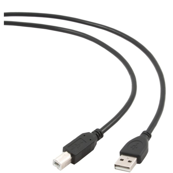 gembird cable usb 2.0 tipo a/m b/m 1.8 mts negro