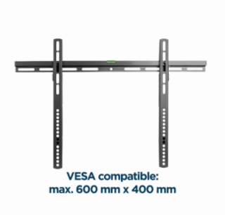 soporte de pared gembird para tv  fijo  37 70