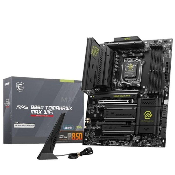 msi placa base mag b850 tomahawk max wifi ddr5 atx
