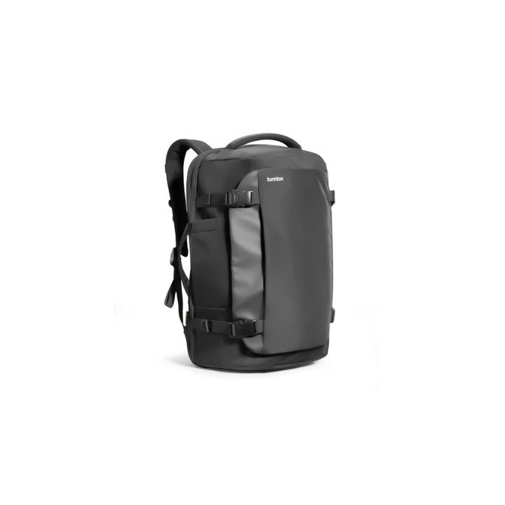 mochila portatil tomtoc navigator t66 black 40l hasta 17  multiples bolsillos