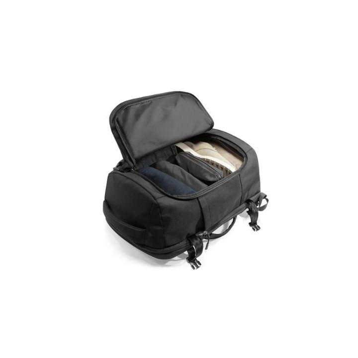 mochila portatil tomtoc navigator t66 black 40l hasta 17  multiples bolsillos