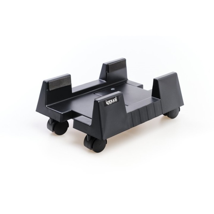 iggual sop1 soporte cpu ajustable con ruedas
