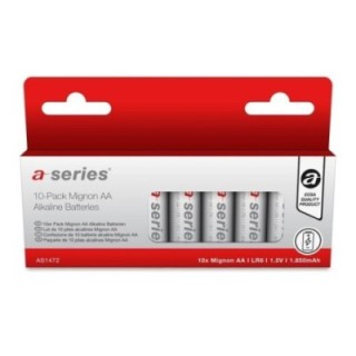 pack 10 pilas a series alcalina aa lr6 as1472