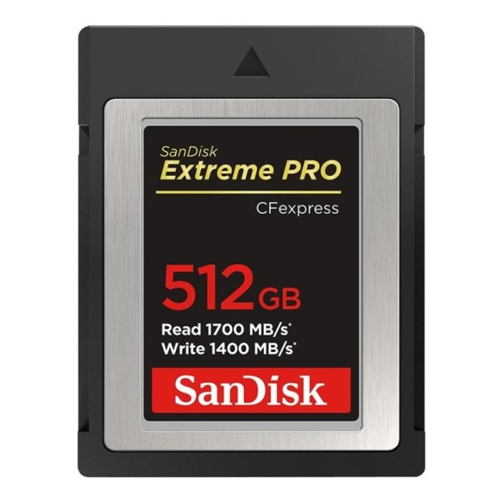 sandisk tarjeta memoria flash sandisk extreme pro cfexpress 512gb