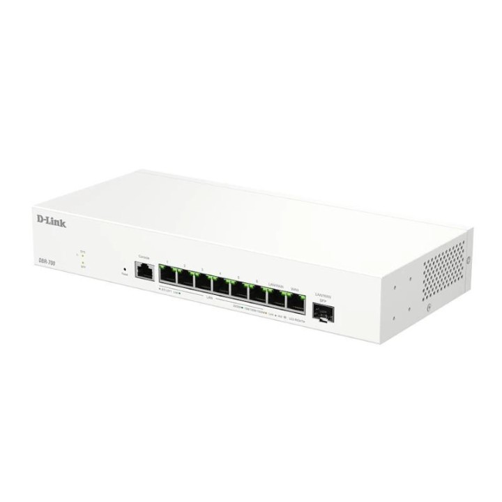 d link dbr 700 router 7x2.5g 1x2.5 wan 1x2.5 sfp