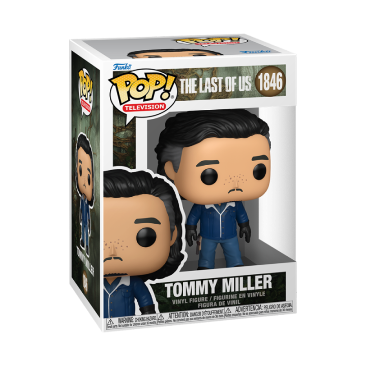 funko funko pop television the last of us tommy miller