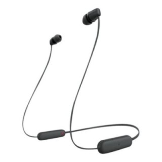 sony auriculares sony wi   c100 inalambrico negro