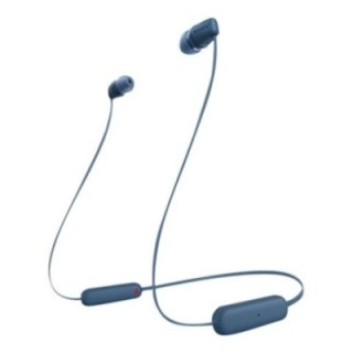 sony auriculares sony wi   c100 inalambrico azul