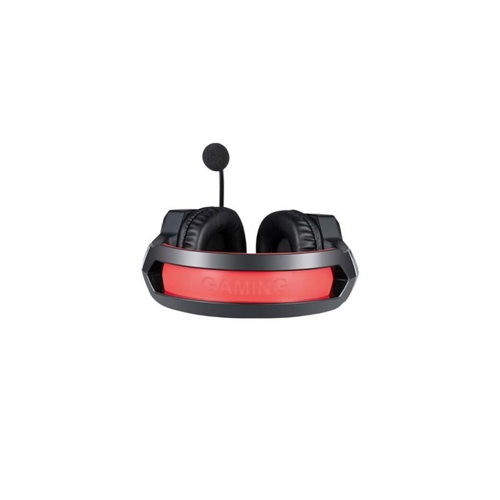 auriculares gaming savio forge jack 3.5 mm + usb multiplataforma  cable 2.2m luz led roja