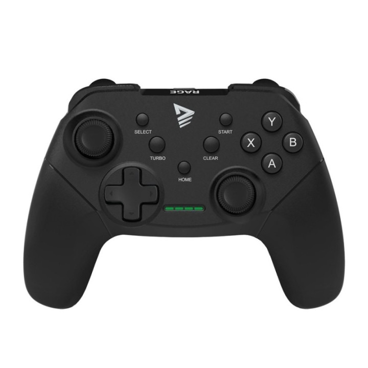 mando gamepad inalambrico pc ps3 savio rage w autonomia 8 10h 16 botones funciones programables