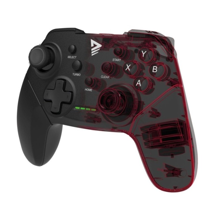 mando gamepad inalambrico pc ps3 savio rage w autonomia 8 10h 16 botones funciones programables