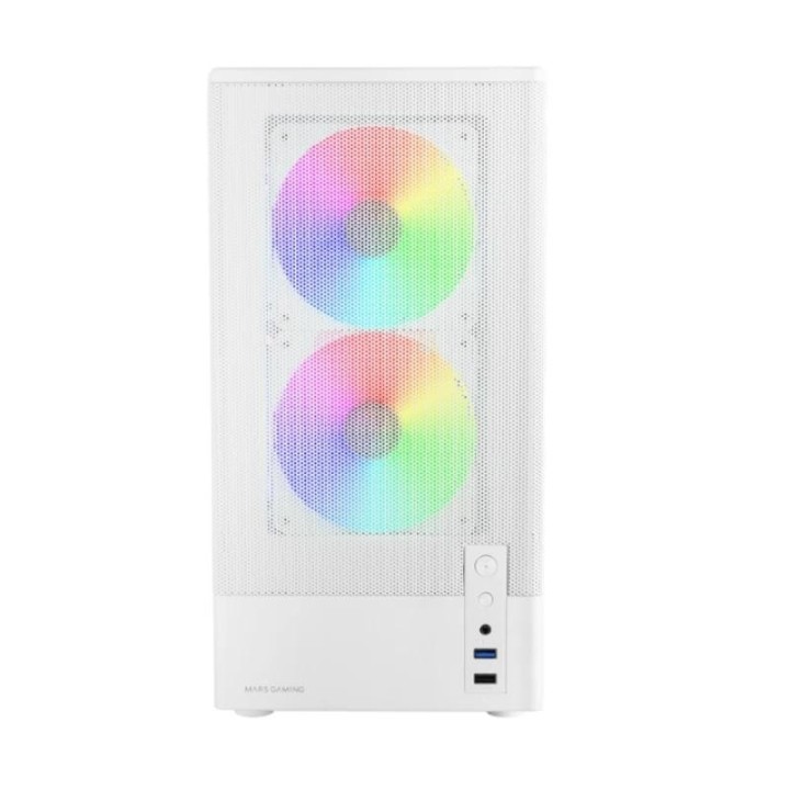 mars gaming caja micro atx mc onyxw blanca
