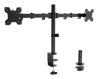 soporte monitor aisens mesa eco gira incli monitor 10kg  3 piv 2 brazos  17" 32"