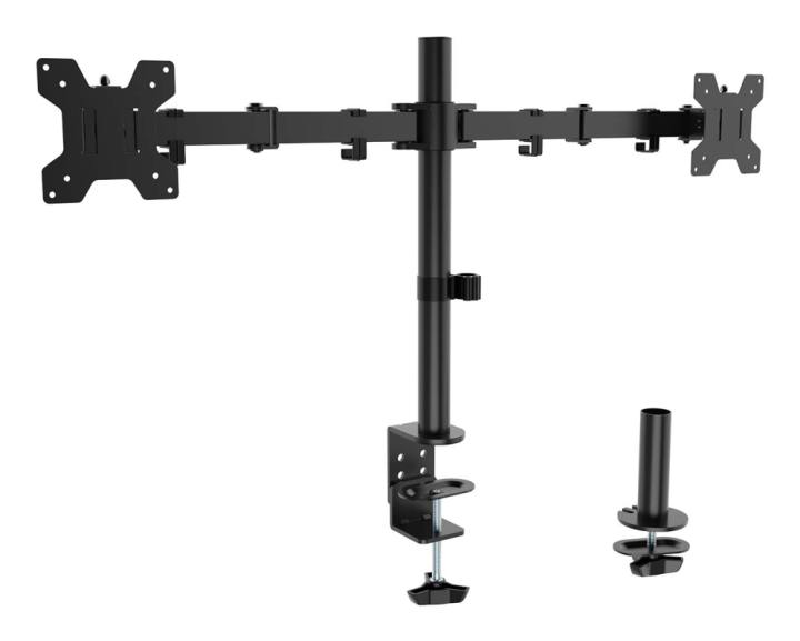 soporte monitor aisens mesa eco gira incli monitor 10kg  3 piv 2 brazos  17" 32"
