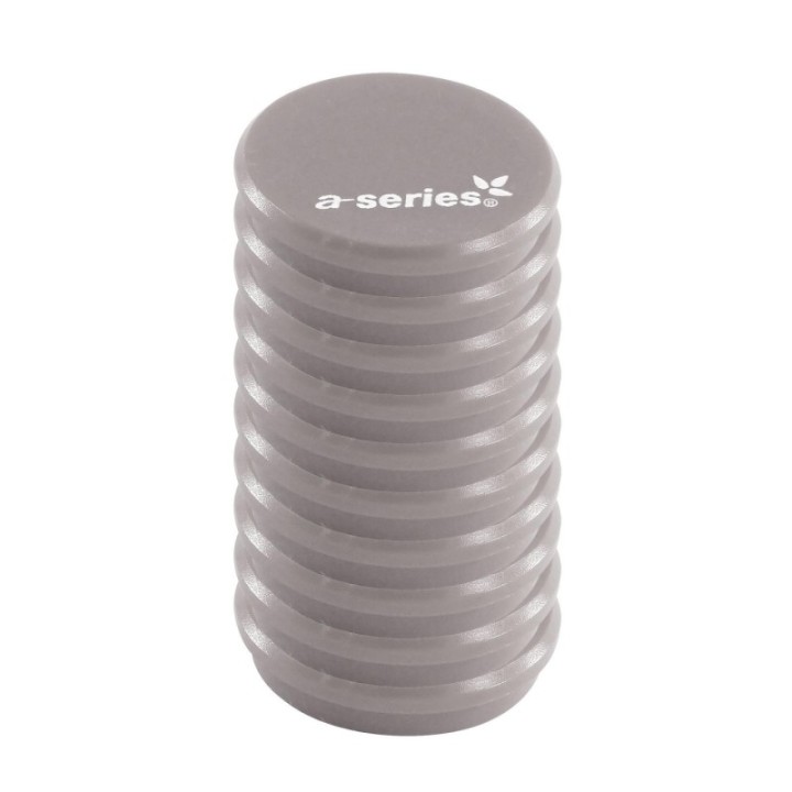 caja 10 imanes a series 32mm as1684 gris