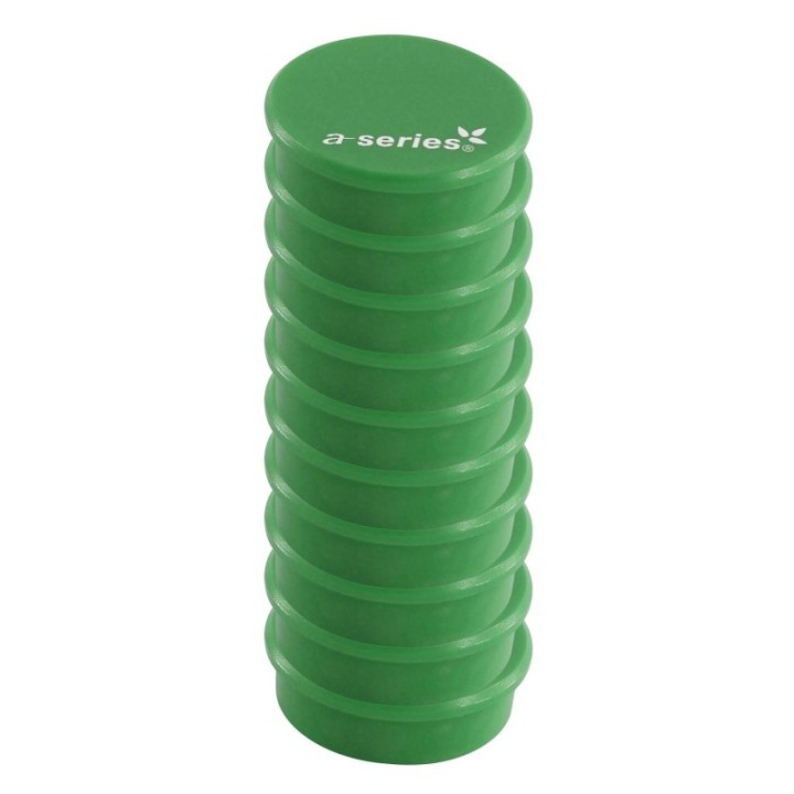 caja 10 imanes a series 38mm as1691 verde