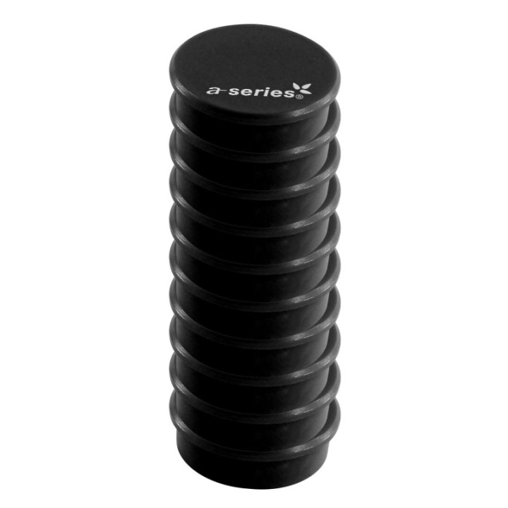 caja 10 imanes a series 38mm as1693 negro