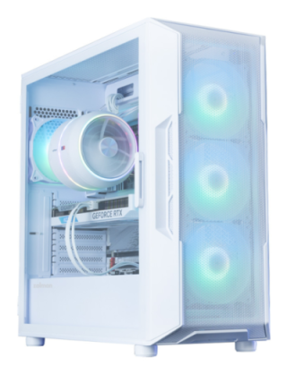 caja zalman i3 neo argb v2 atx 4xvent 120mm 2xusb 3.0 blanco  s/n fuente