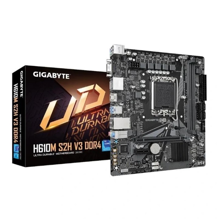 gigabyte placa base h610m s2h v3 ddr4  matx 1700