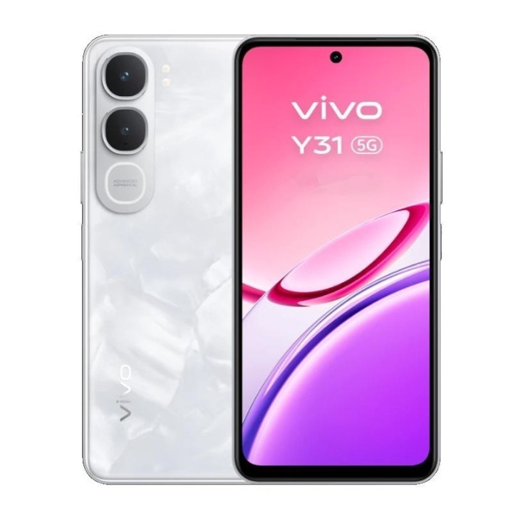 vivo y31 5g 6gb +6gb  256gb 6.72" 120hz white