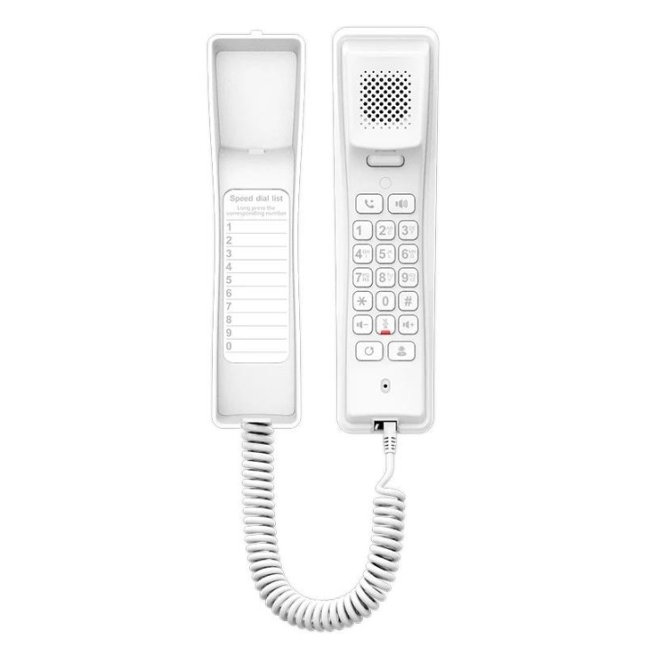 fanvil h2u w tel?fono ip hotel, 2 l?neas sip, poe
