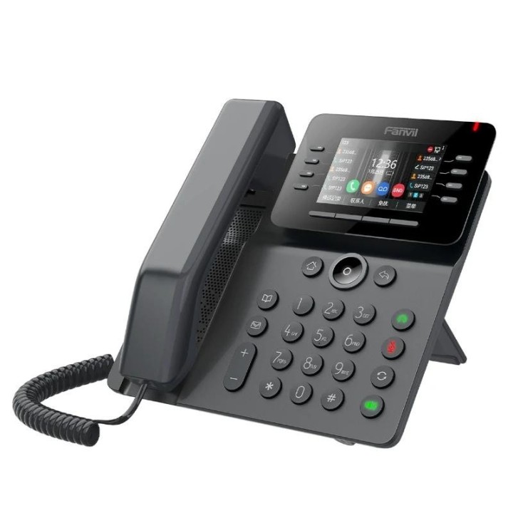 fanvil v64, 12 l?neas sip, wifi y bluetooth
