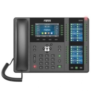 fanvil x210, 20 l?neas sip, 106 teclas dss