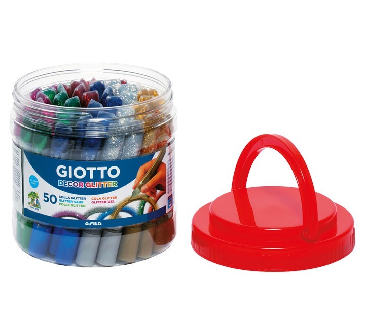 bote 50u giotto glitter glue 10.5ml 545000
