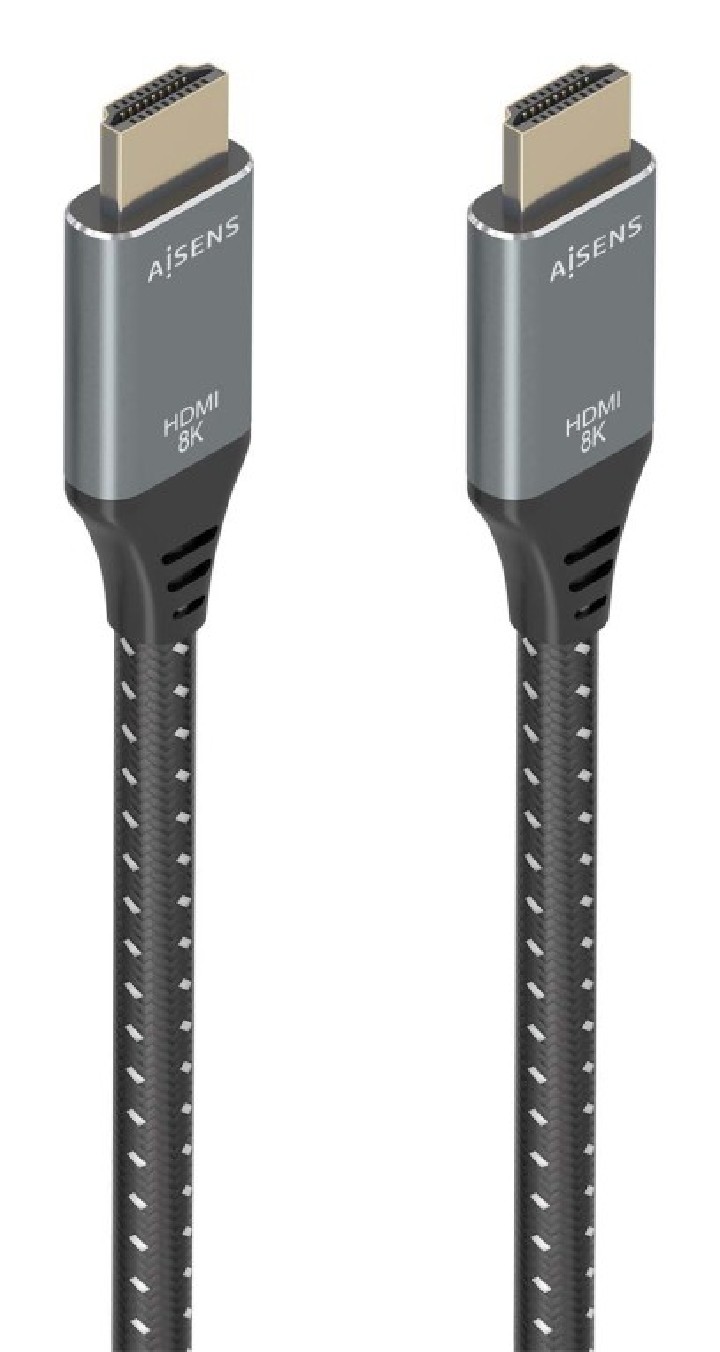 cable hdmi aisens v2.1 ultra alta velocidad 8k@60hz 48gbps m/m 5.0m