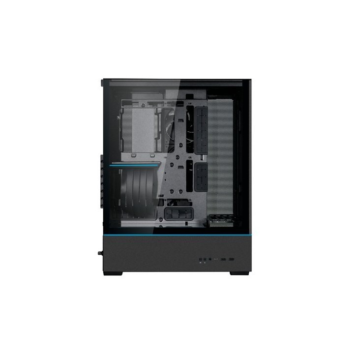 torre atx lian li lancool sup01 black crist. temp vent argb  3x120mm front gpu 400mm