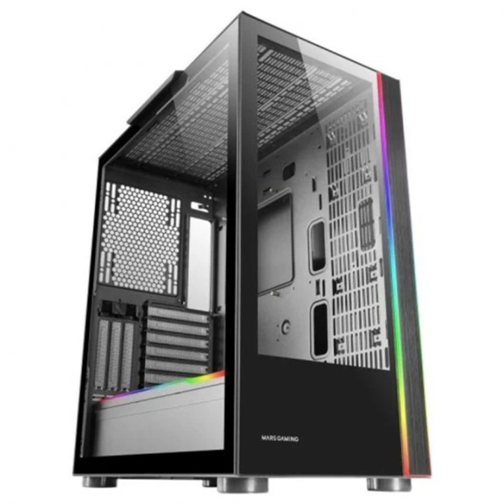 mars gaming caja ordenador mars gaming mcultra xxl premium negro e   atx 1 x usb 3.0 2 x usb 2.0 arg