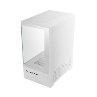 mars gaming caja ordenador mars gaming mc   se2w matx frgb cristal templado blanca