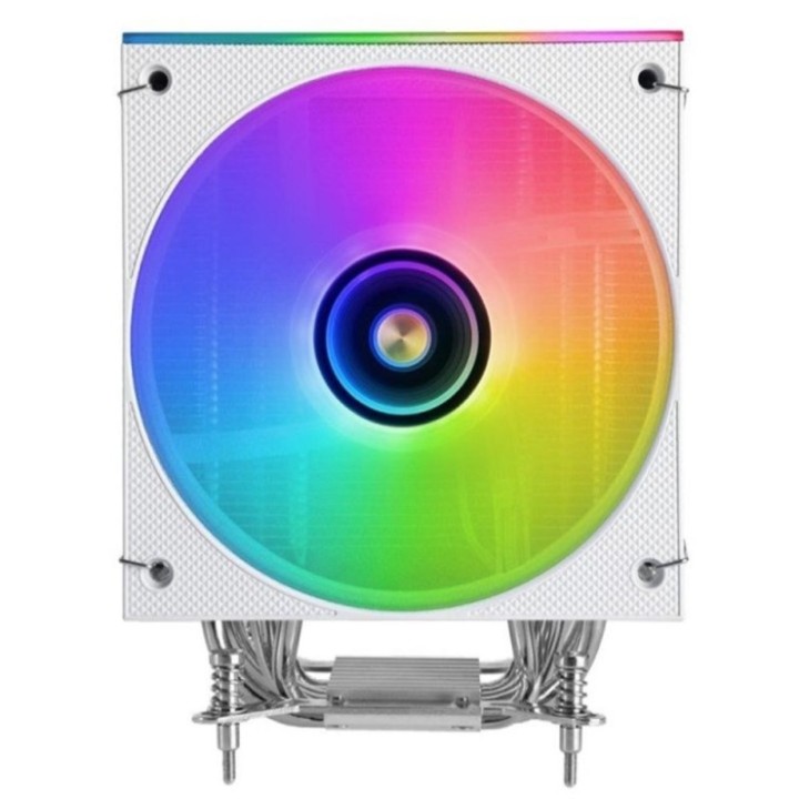 mars gaming ventilador disipador cpu mars gaming mcpulcd argb 120mm blanco