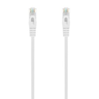cable red aisens latiguillo rj45 lszh cat.6a utp awg24 0.5m blanco