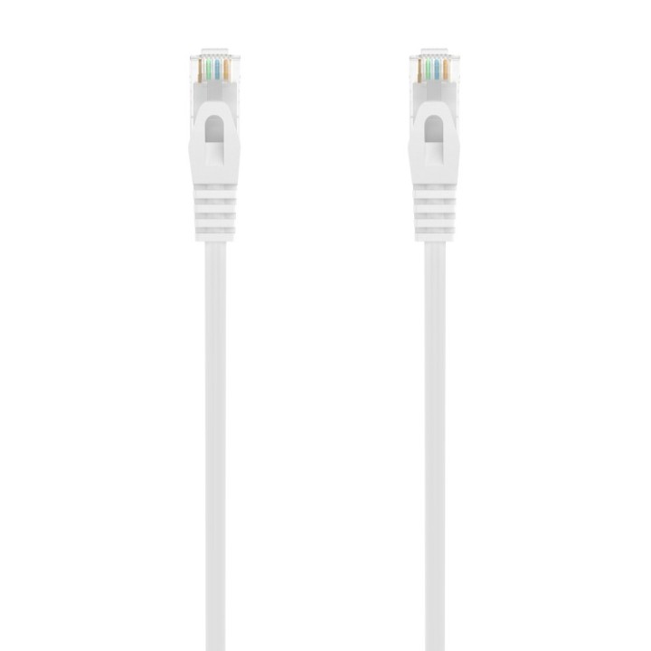 cable red aisens latiguillo rj45 lszh cat.6a utp awg24 0.5m blanco