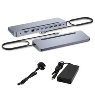 i   tec docking station i   tec usb tipo c 12 en 1 + cargador 100w